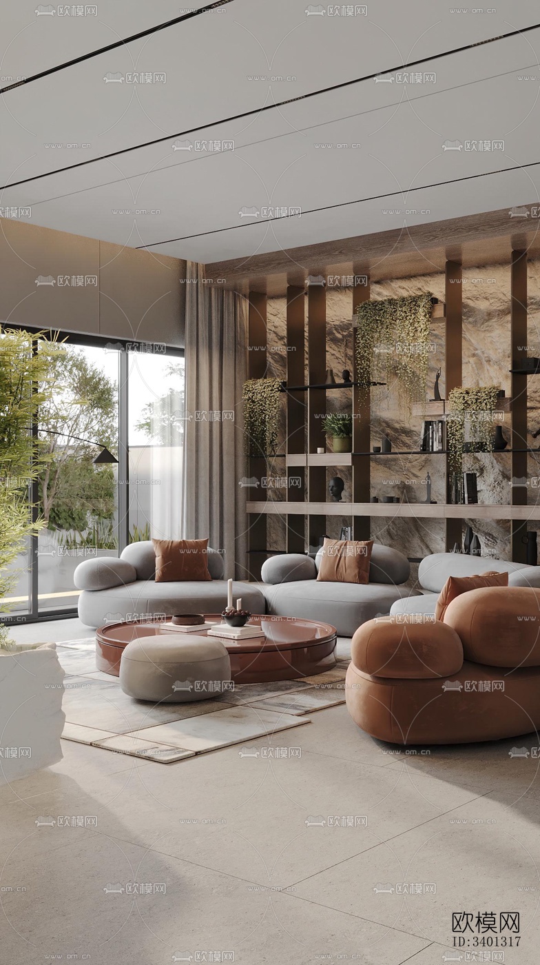 现代别墅效果图下载（渲染图17）