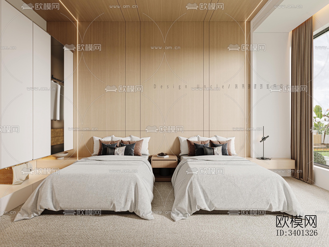 现代别墅效果图下载（渲染图19）