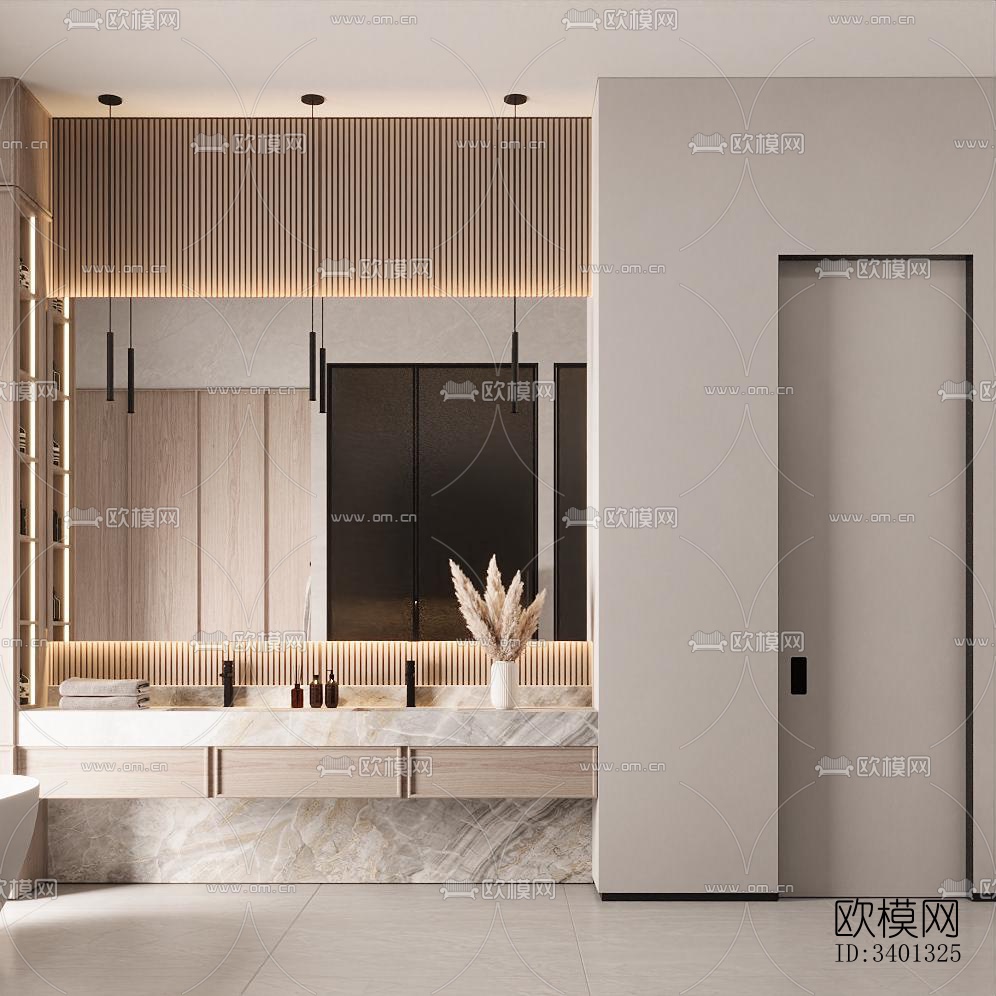 现代别墅效果图下载（渲染图11）