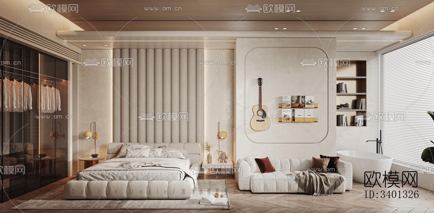 现代别墅效果图下载（渲染图9）