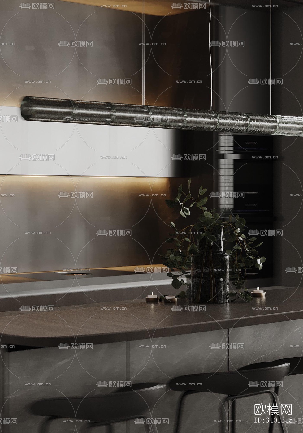 现代别墅效果图下载（渲染图20）