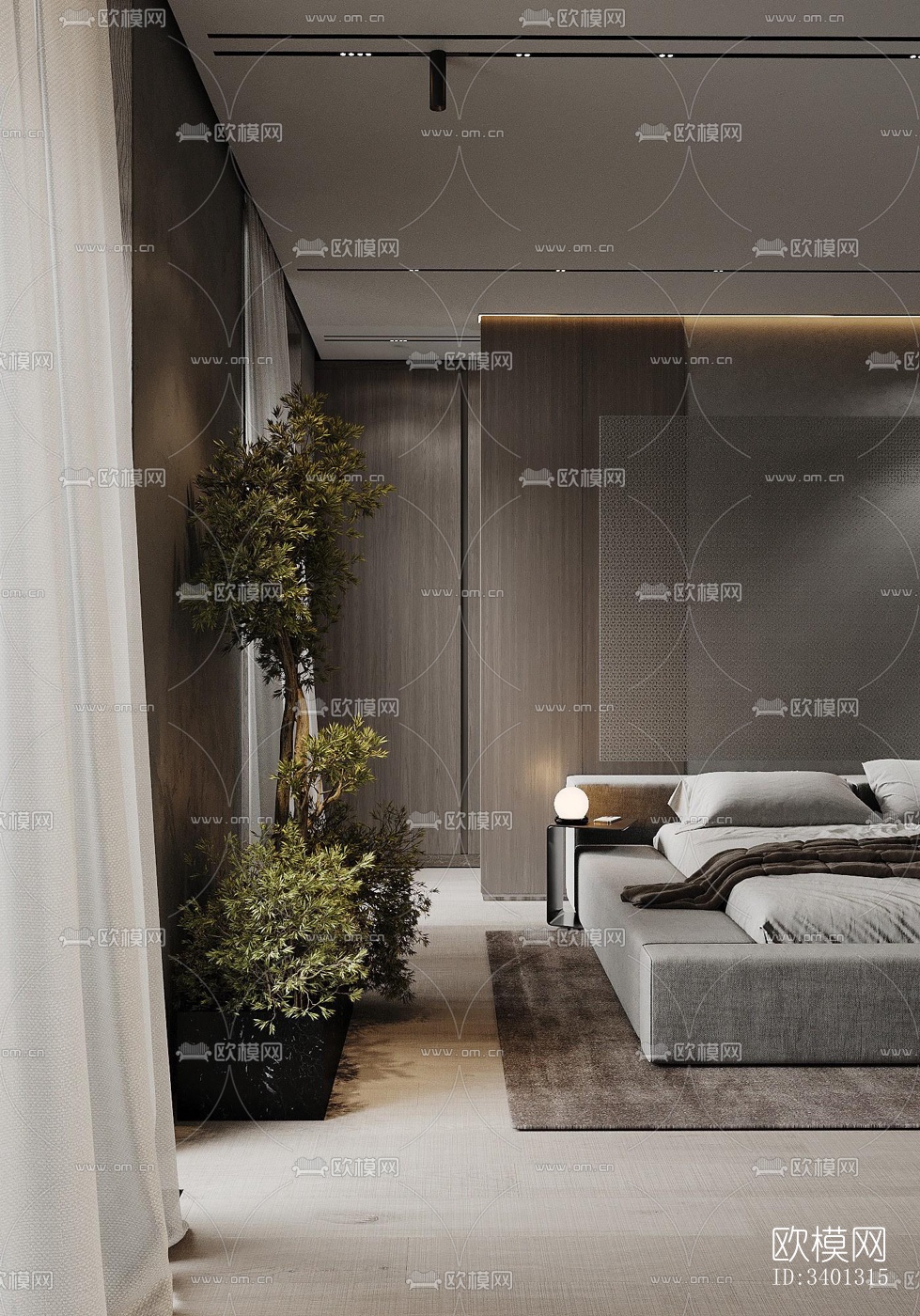 现代别墅效果图下载（渲染图11）