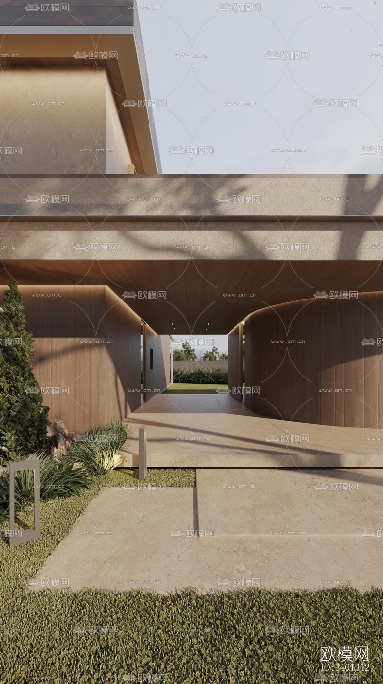 现代别墅效果图下载（渲染图15）