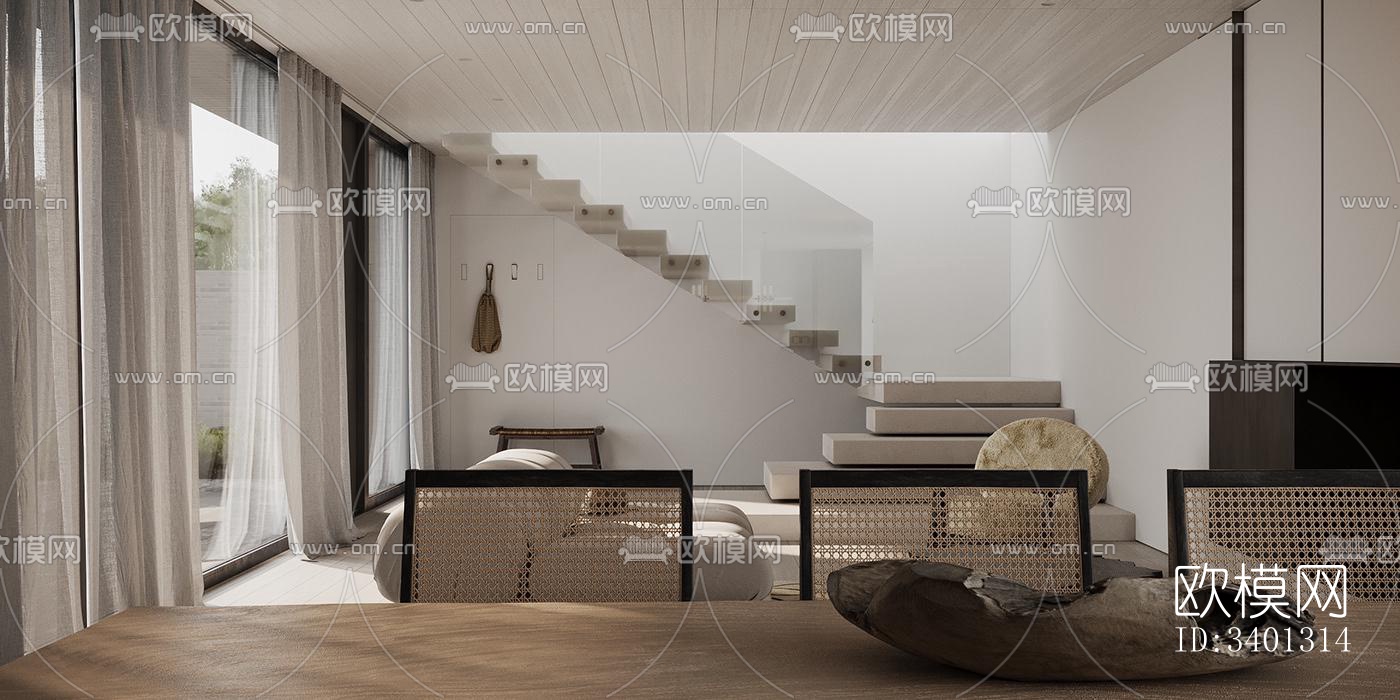 现代别墅效果图下载（渲染图20）