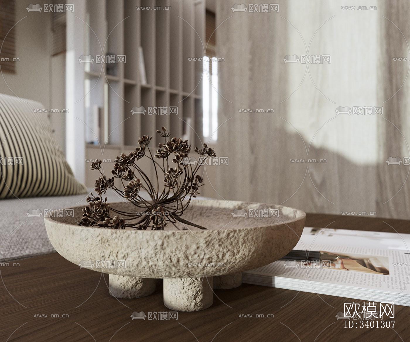 现代别墅效果图下载（渲染图12）