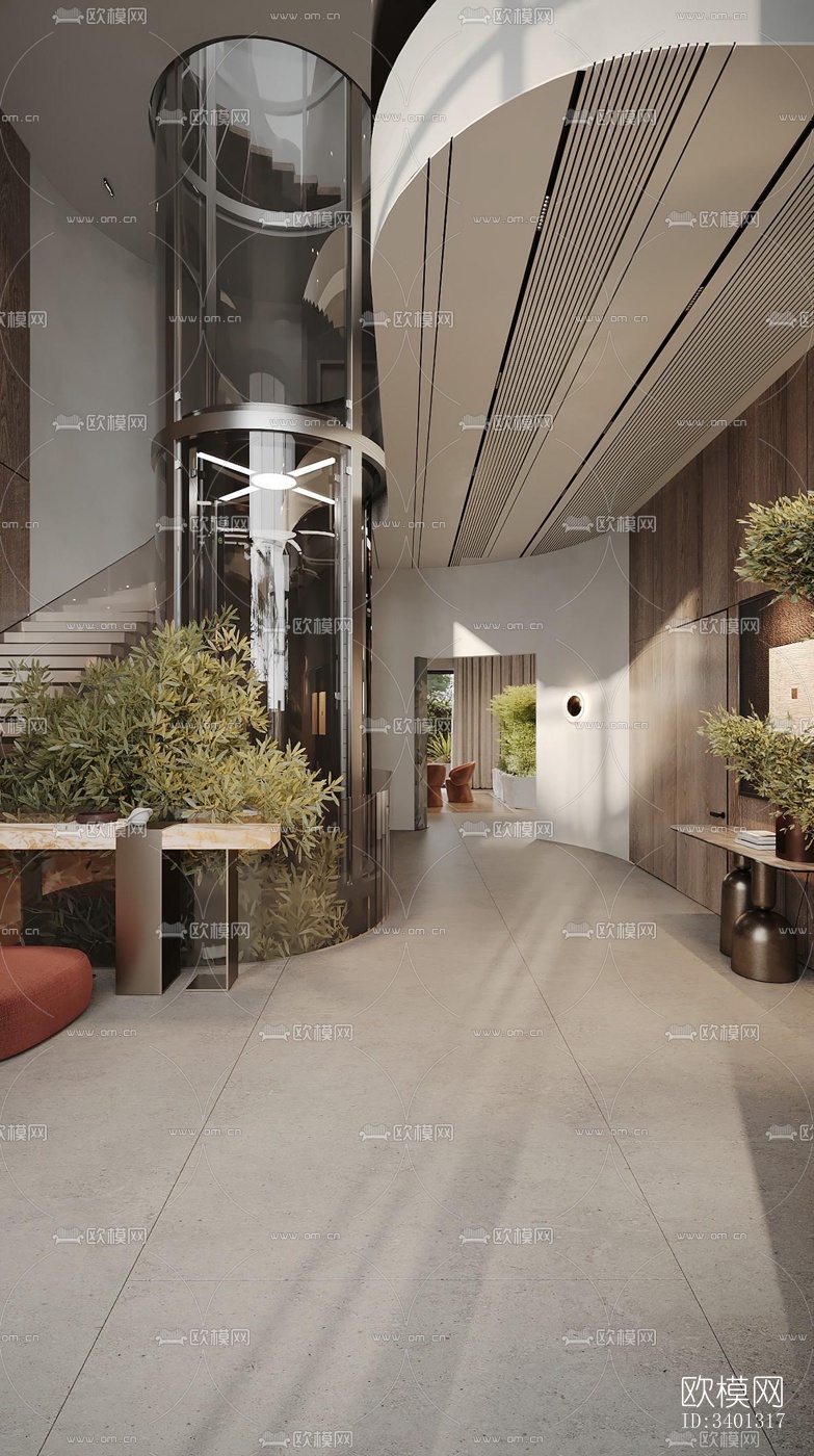 现代别墅效果图下载（渲染图16）