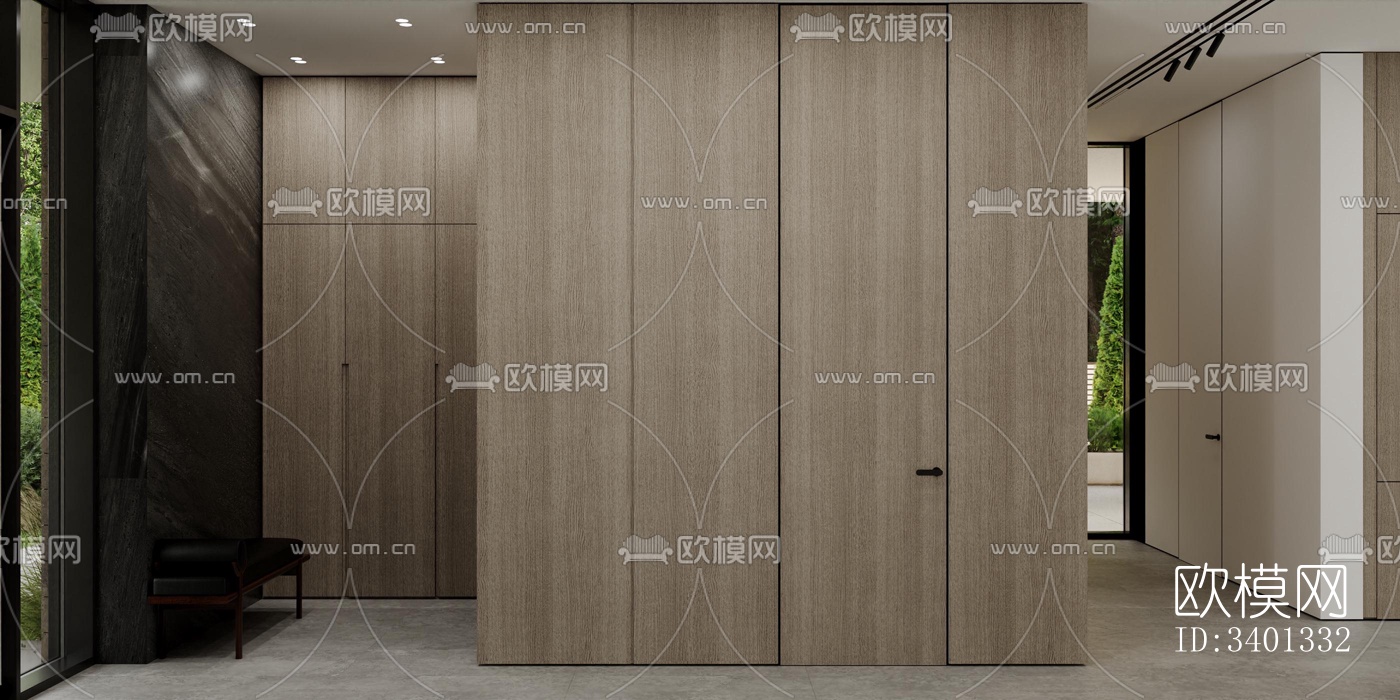 现代别墅效果图下载（渲染图17）