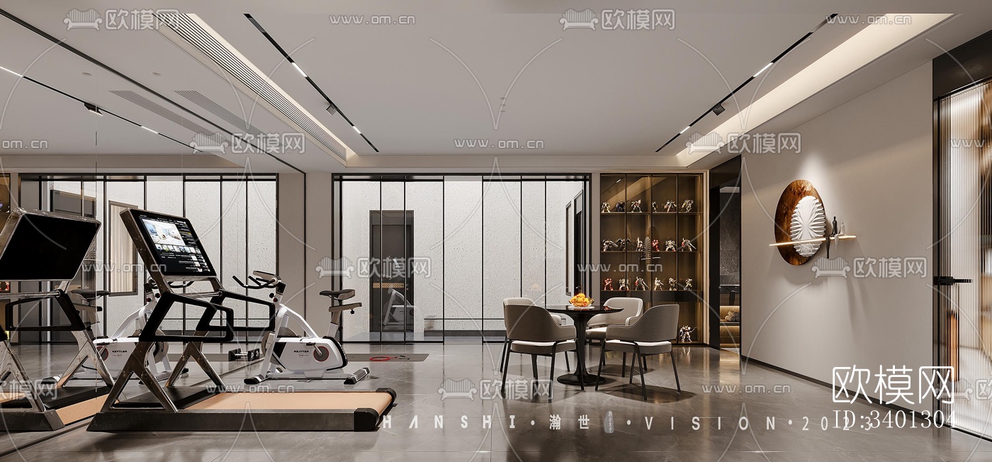 现代别墅效果图下载（渲染图10）