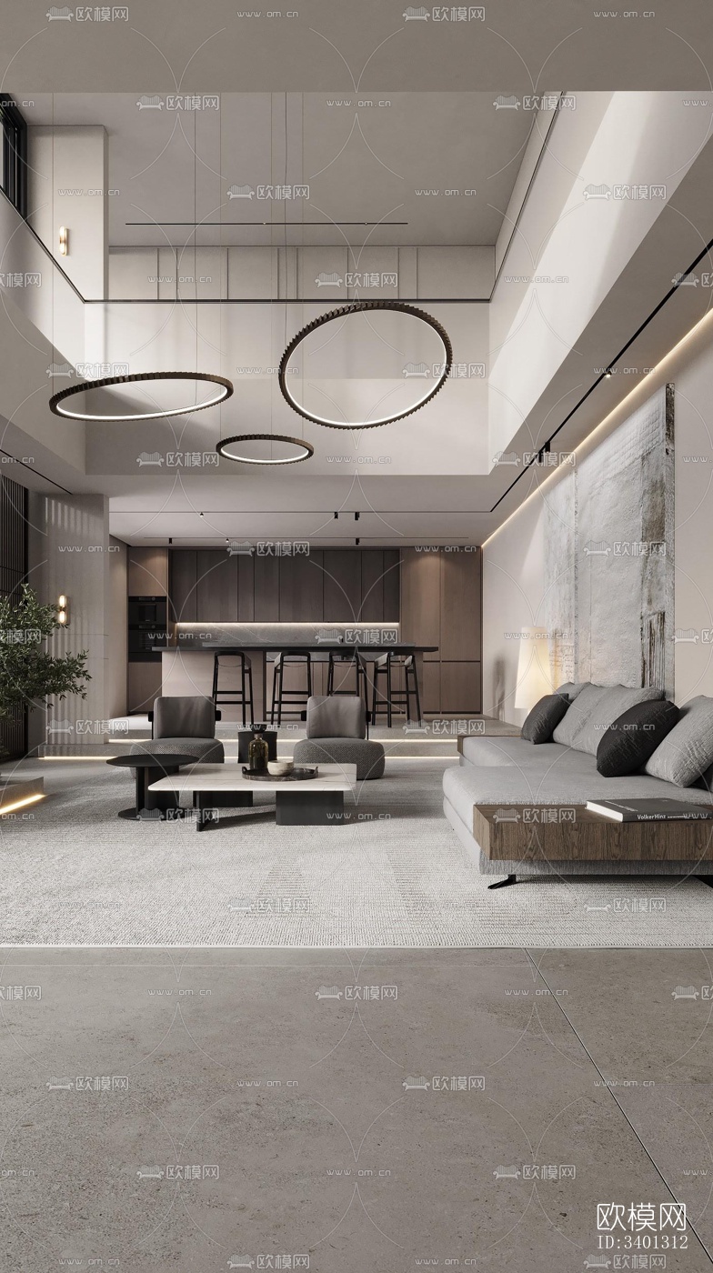 现代别墅效果图下载（渲染图6）