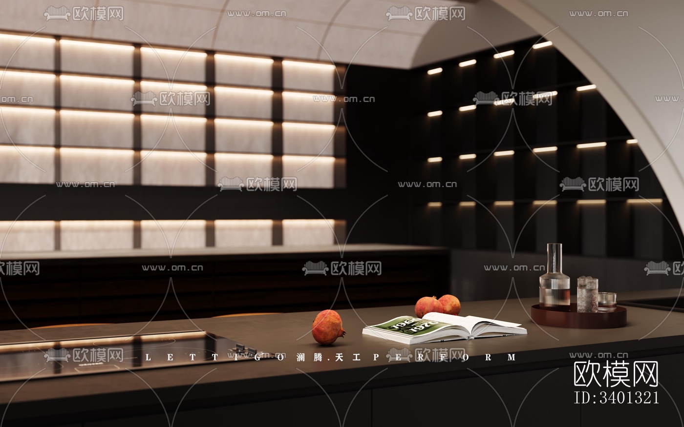 现代别墅效果图下载（渲染图5）