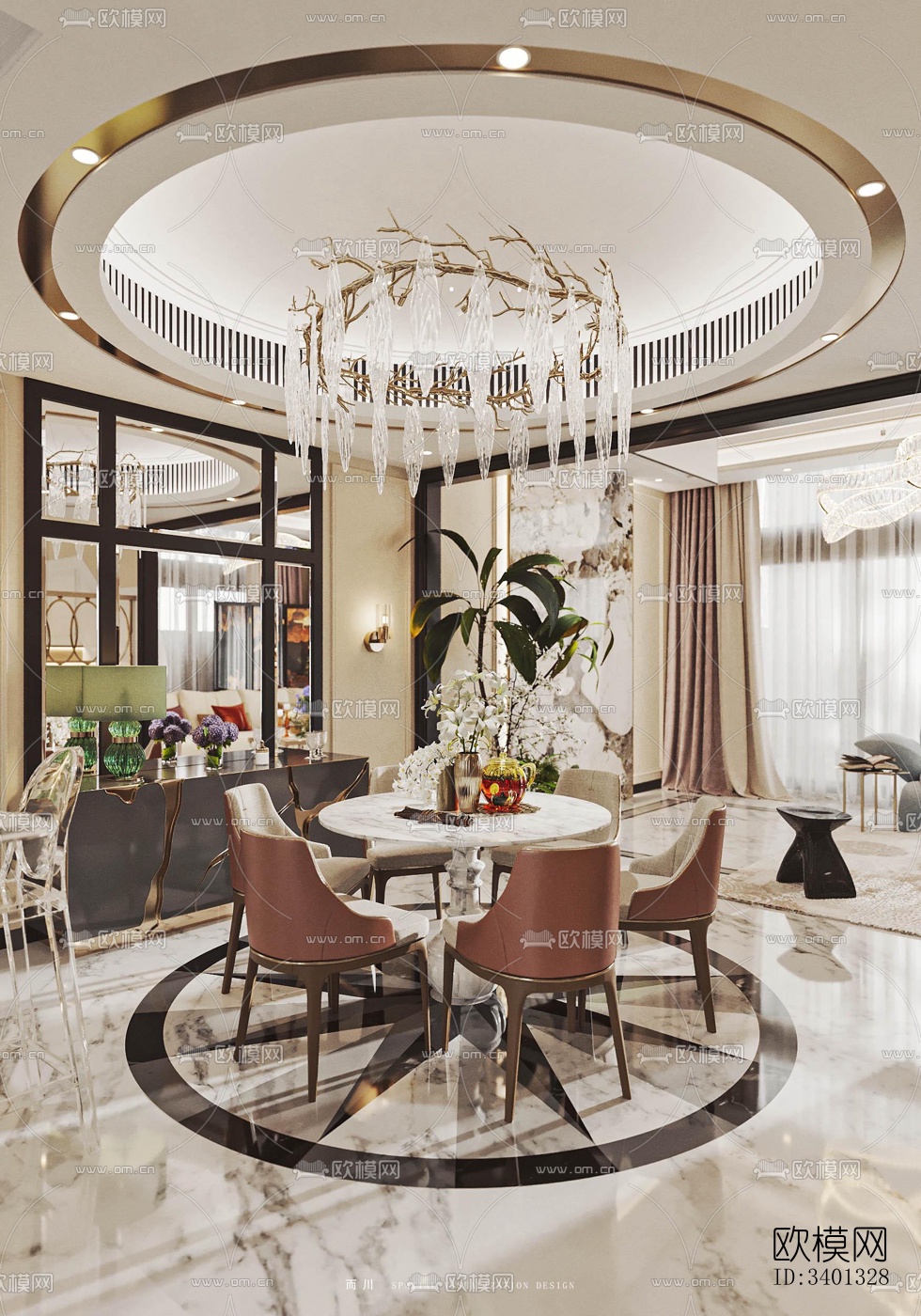 现代别墅效果图下载（渲染图19）