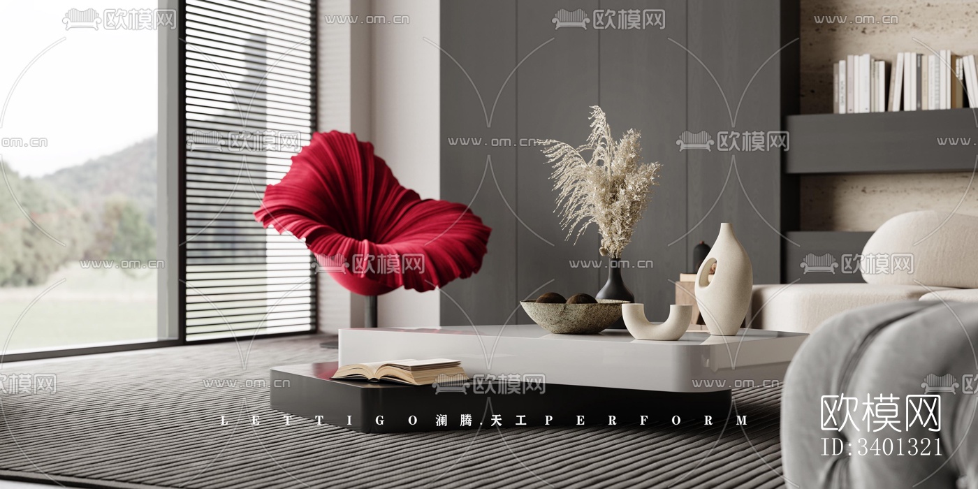 现代别墅效果图下载（渲染图18）