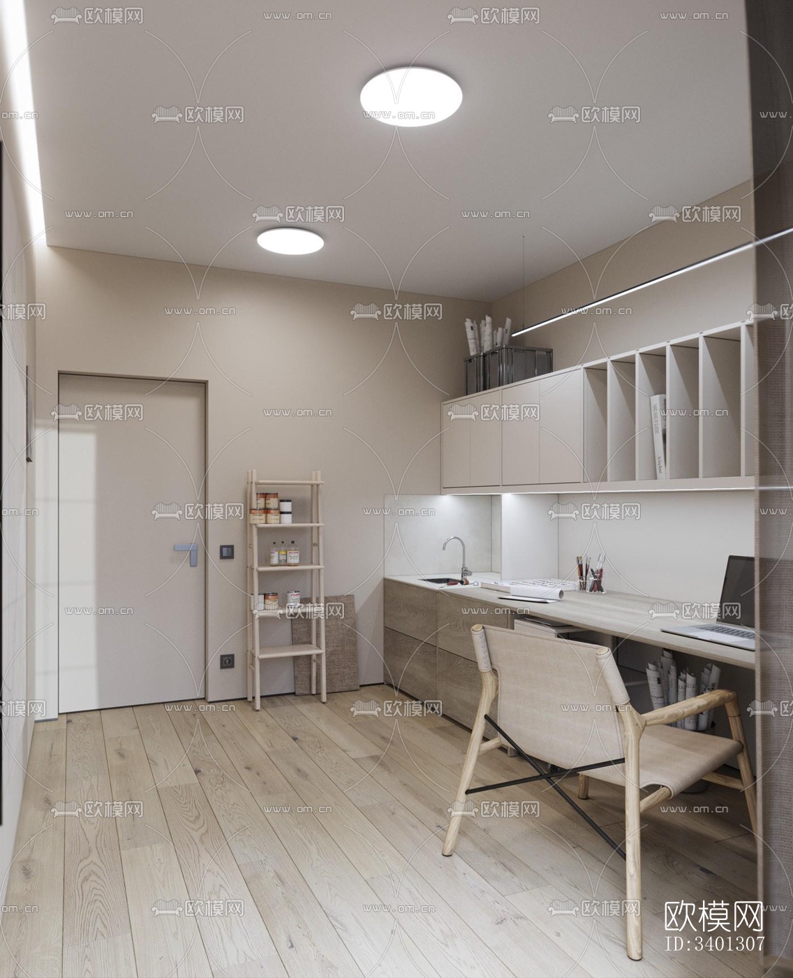 现代别墅效果图下载（渲染图7）