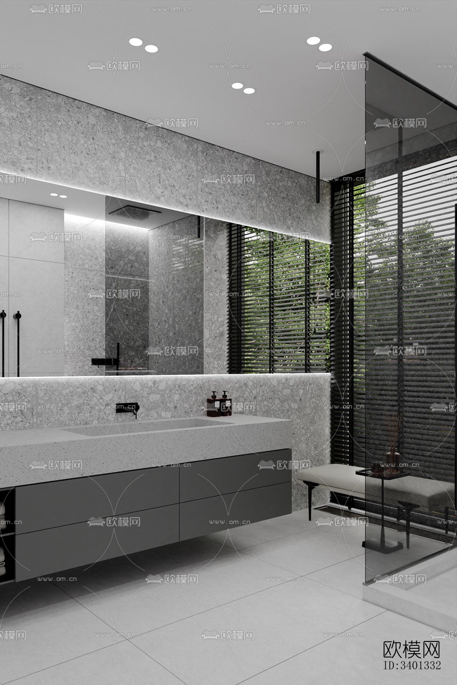 现代别墅效果图下载（渲染图11）