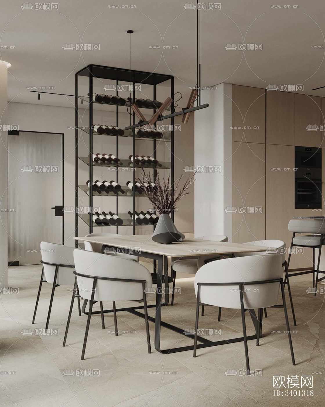 现代别墅效果图下载（渲染图16）