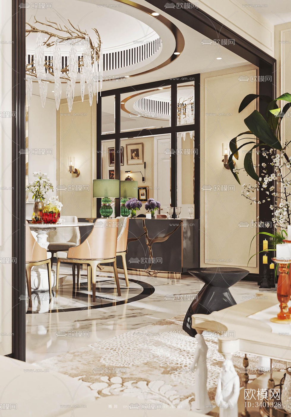 现代别墅效果图下载（渲染图14）