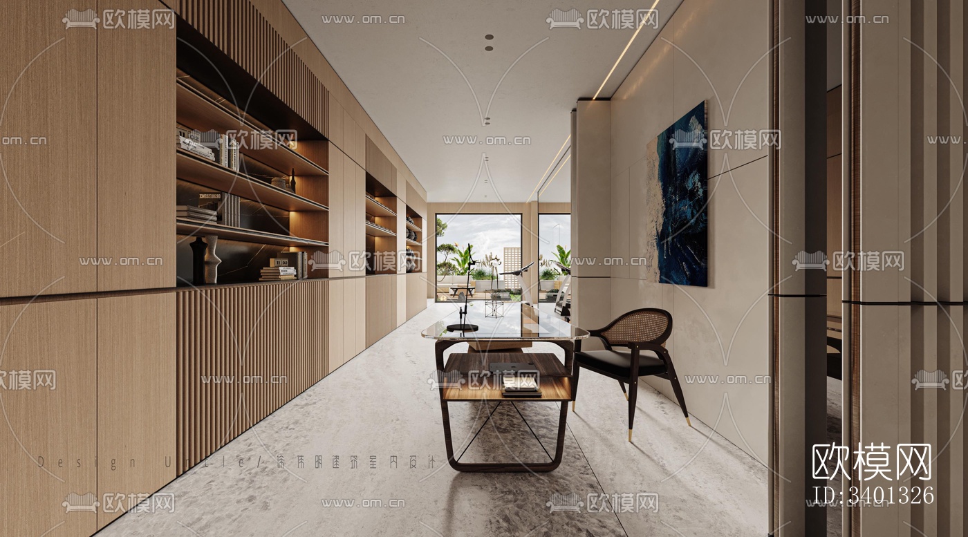 现代别墅效果图下载（渲染图18）