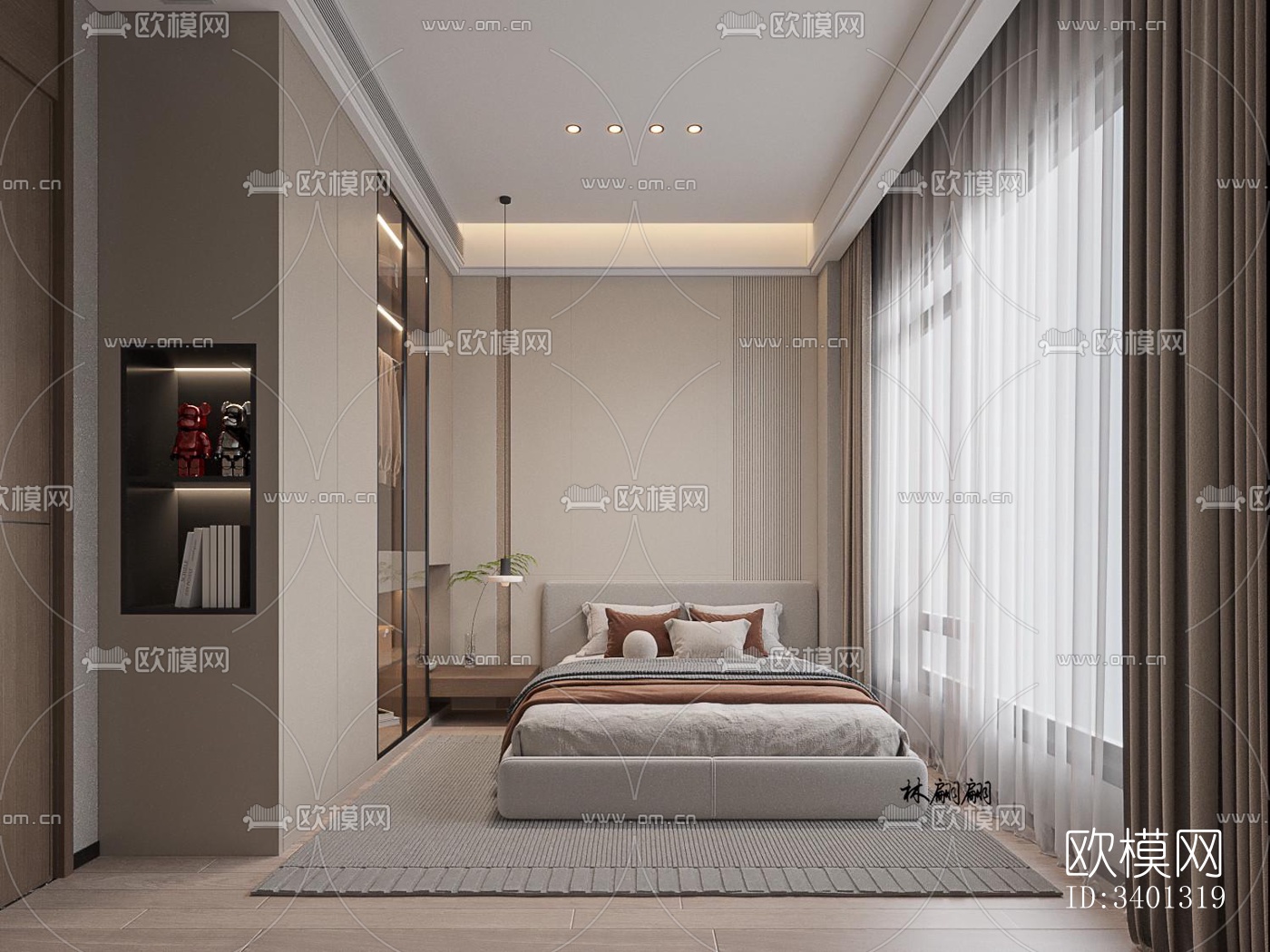 现代别墅效果图下载（渲染图15）