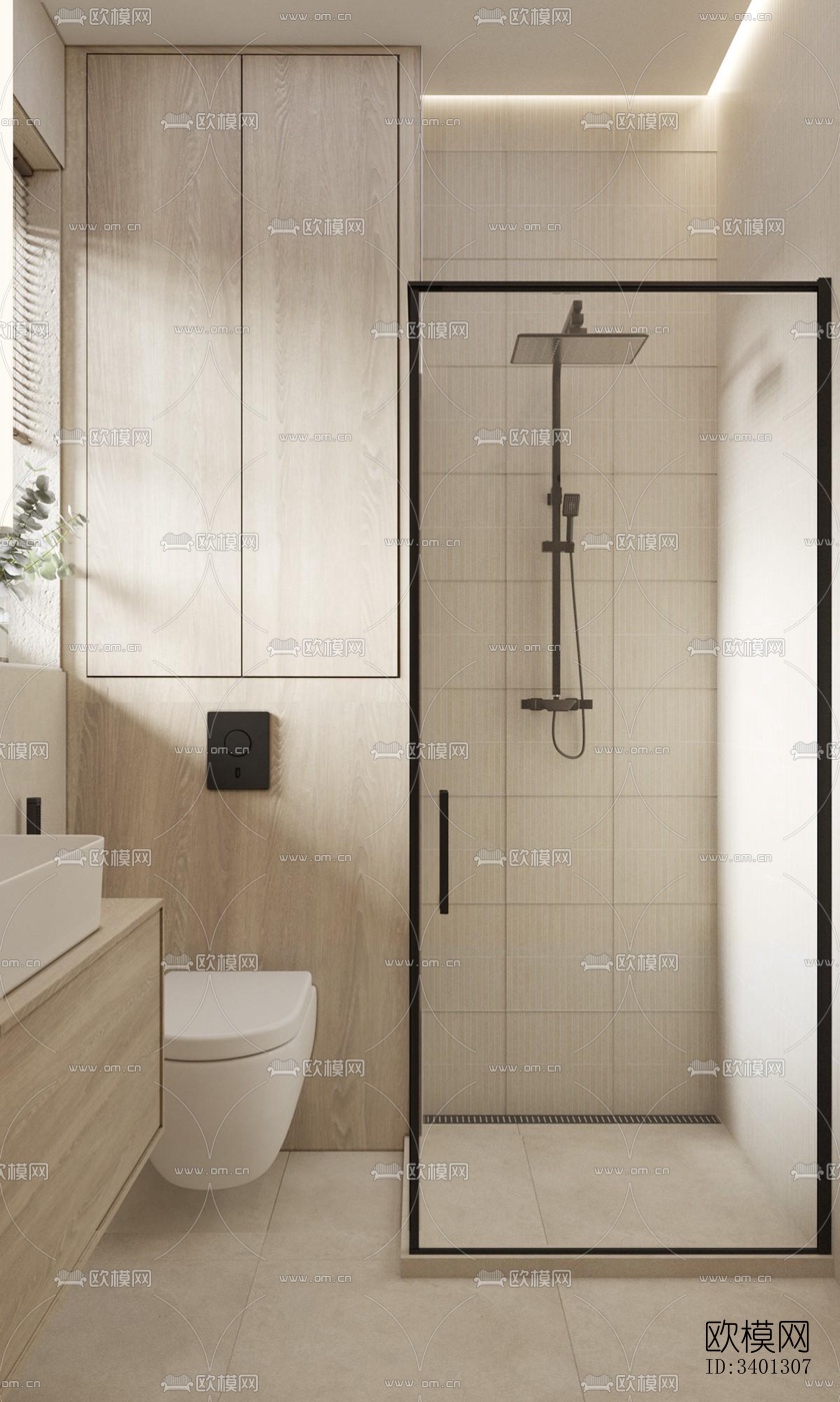 现代别墅效果图下载（渲染图17）