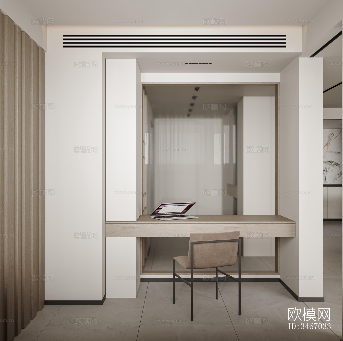 现代卧室效果图下载（渲染图4）