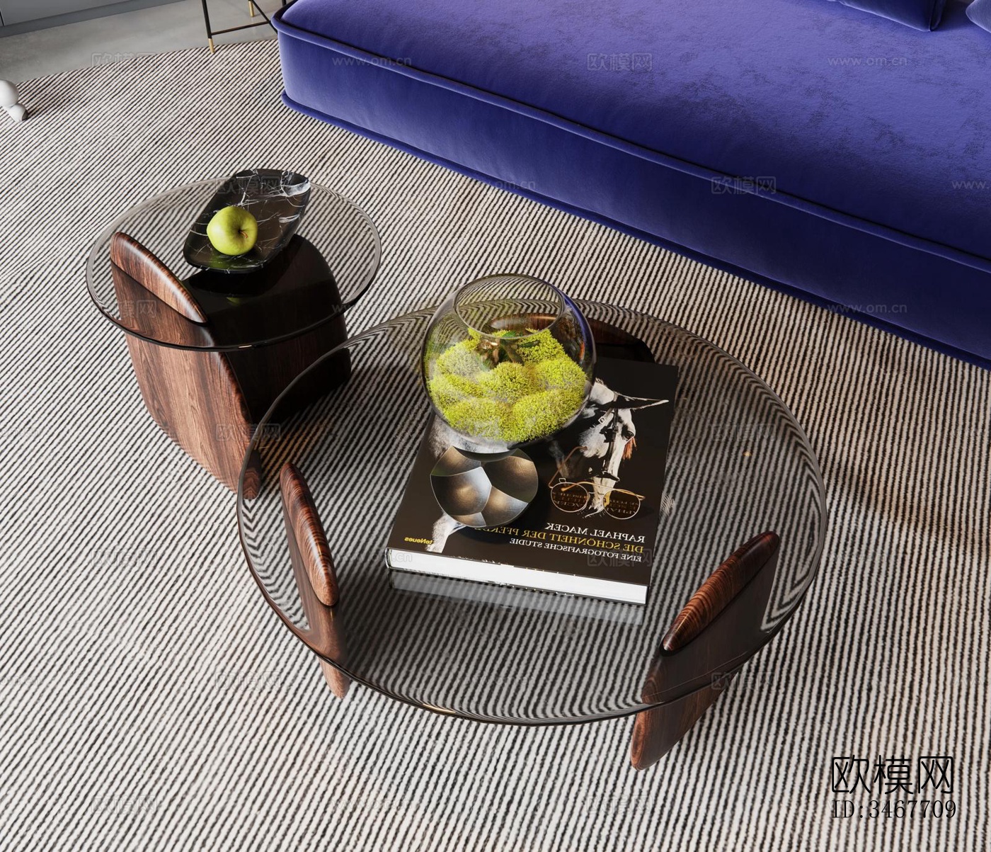 现代大平层效果图下载（渲染图16）