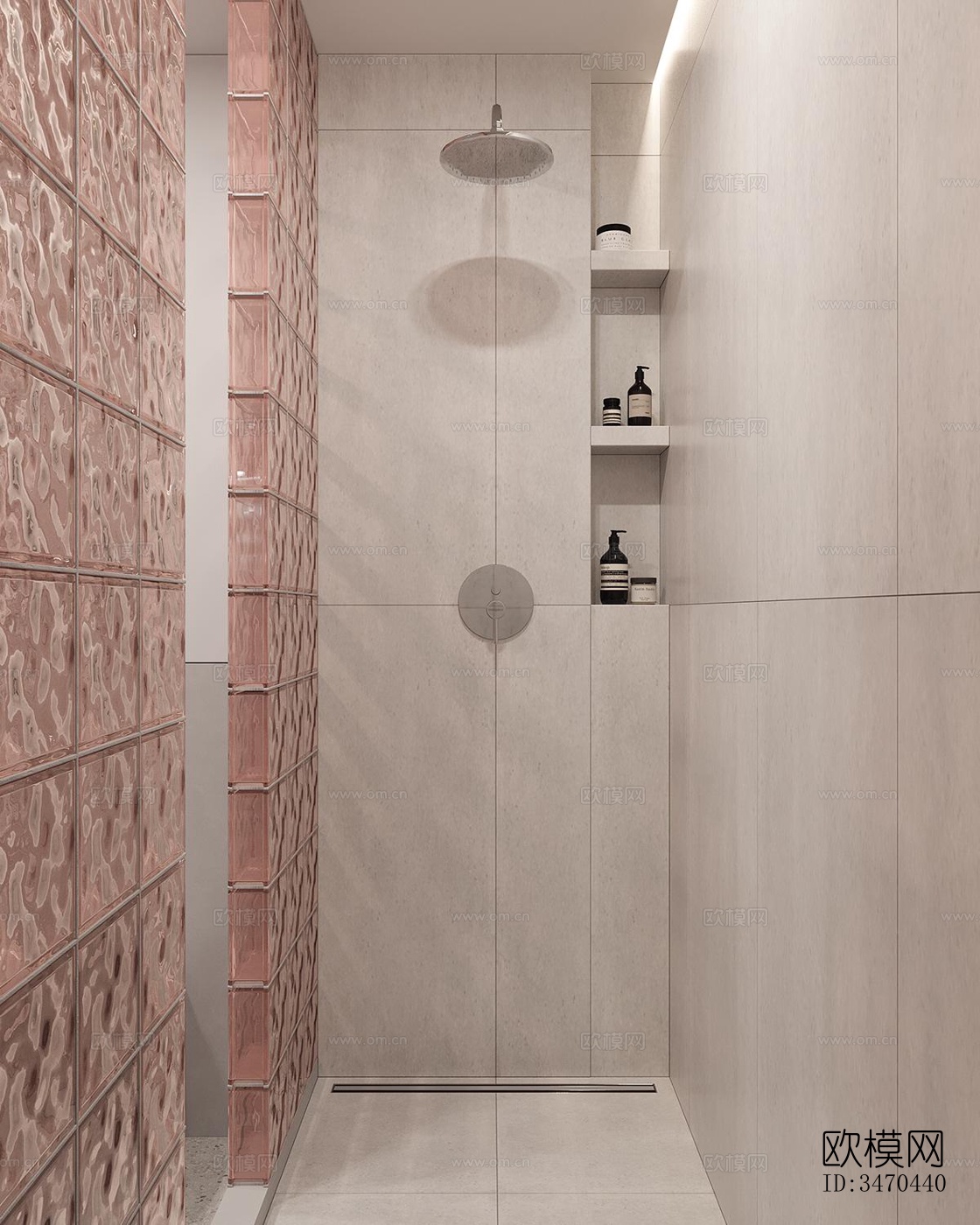 现代平层效果图下载（渲染图7）