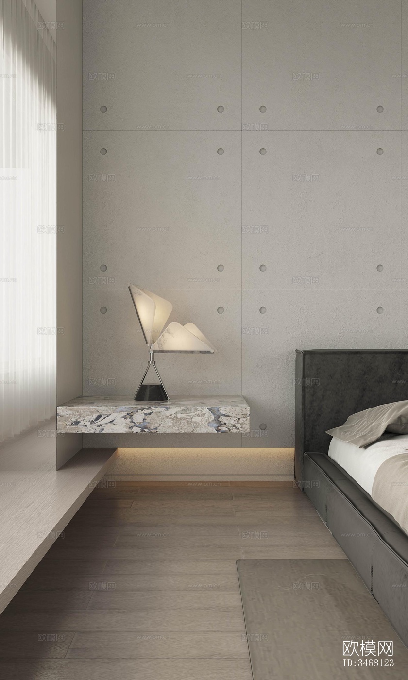 现代大平层效果图下载（渲染图15）