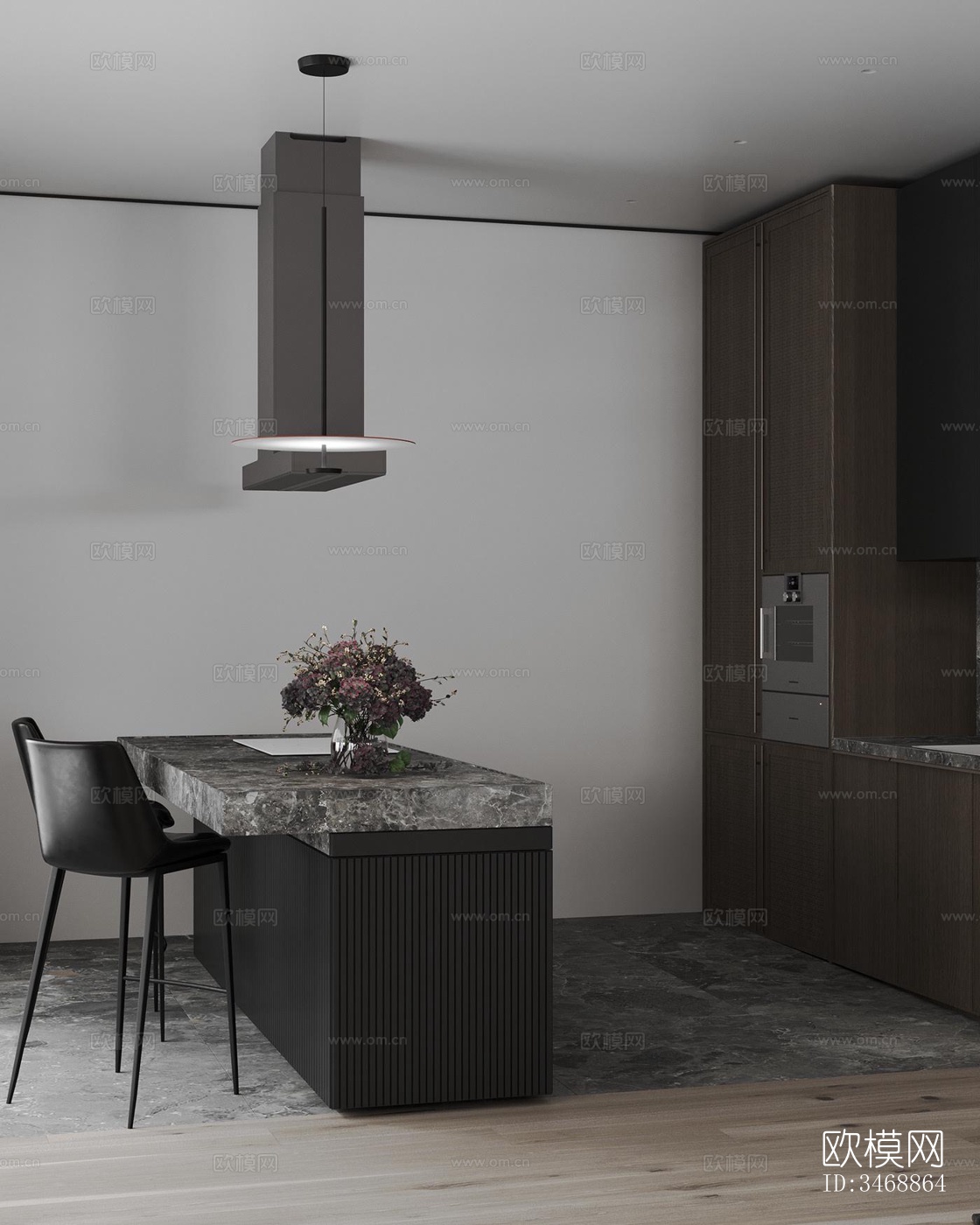 现代平层效果图下载（渲染图13）