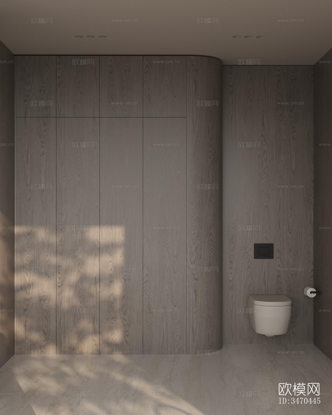 现代平层效果图下载（渲染图9）