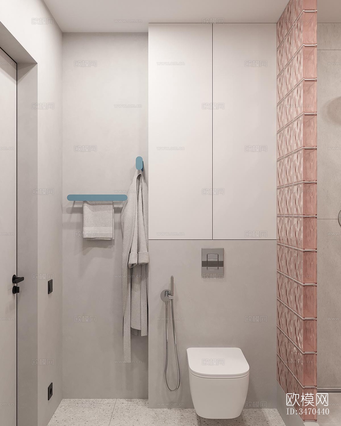 现代平层效果图下载（渲染图6）