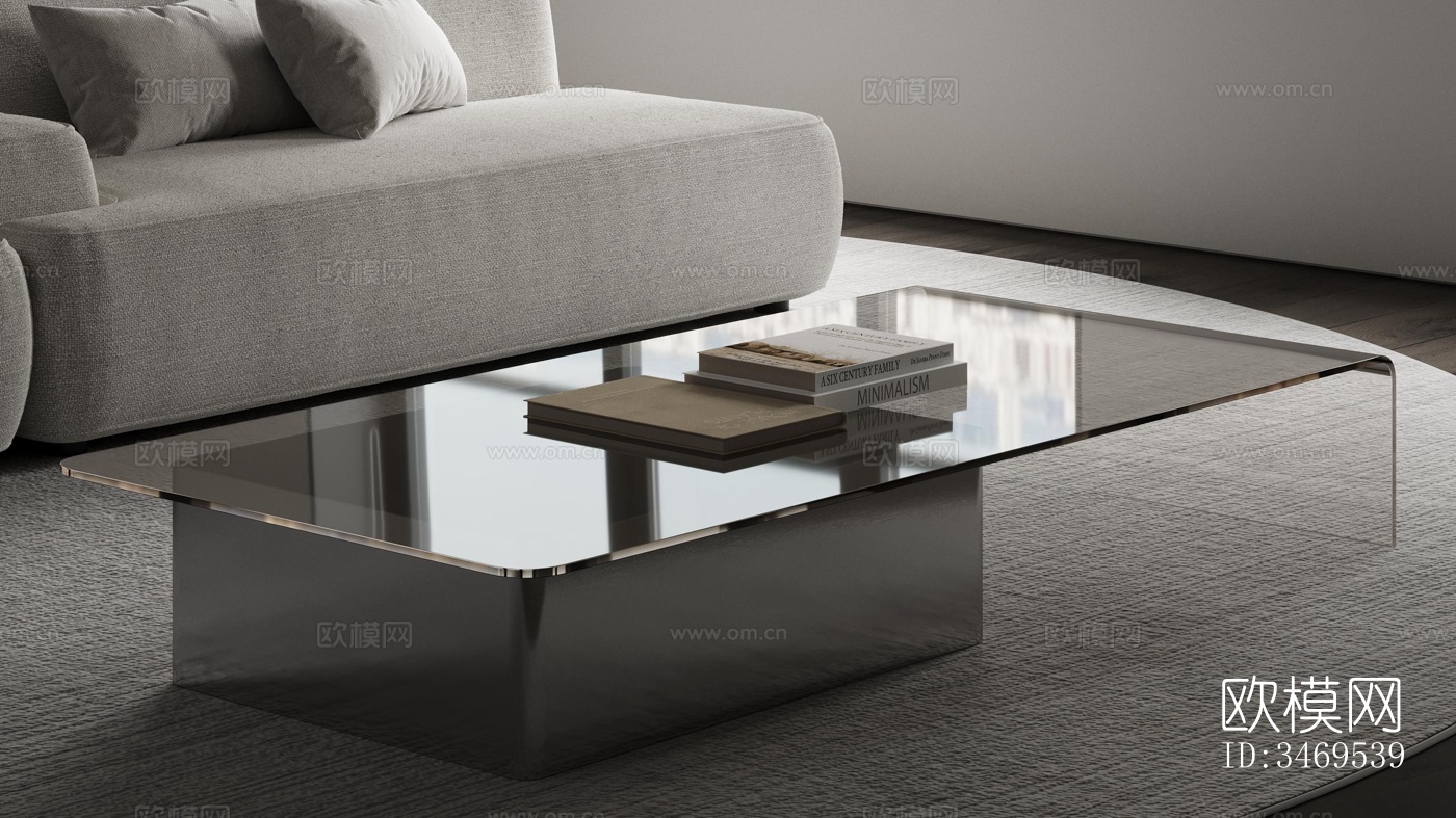 现代平层效果图下载（渲染图14）