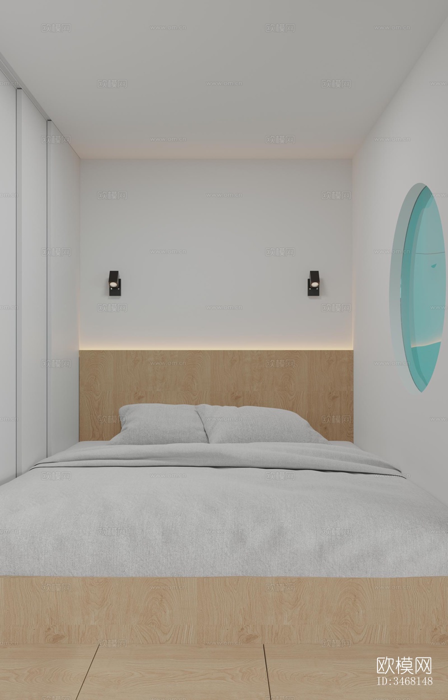 现代大平层效果图下载（渲染图14）