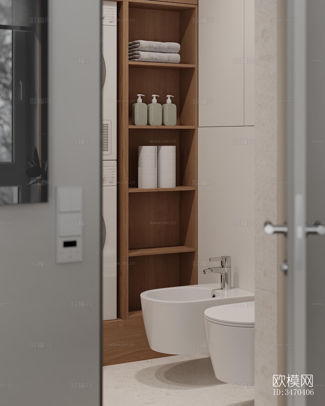 现代平层效果图下载（渲染图7）