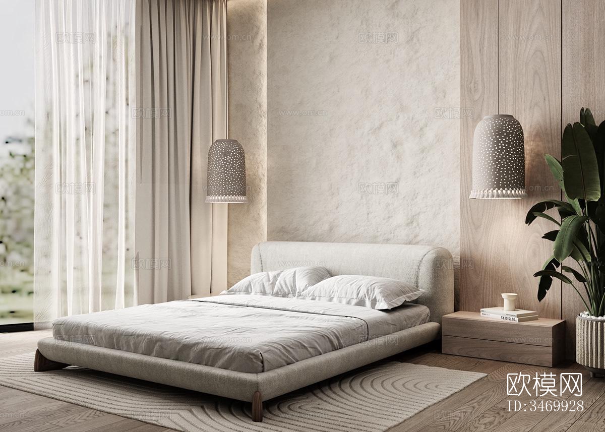 现代平层效果图下载（渲染图12）