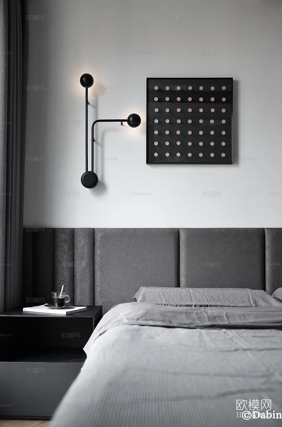 现代平层效果图下载（渲染图7）