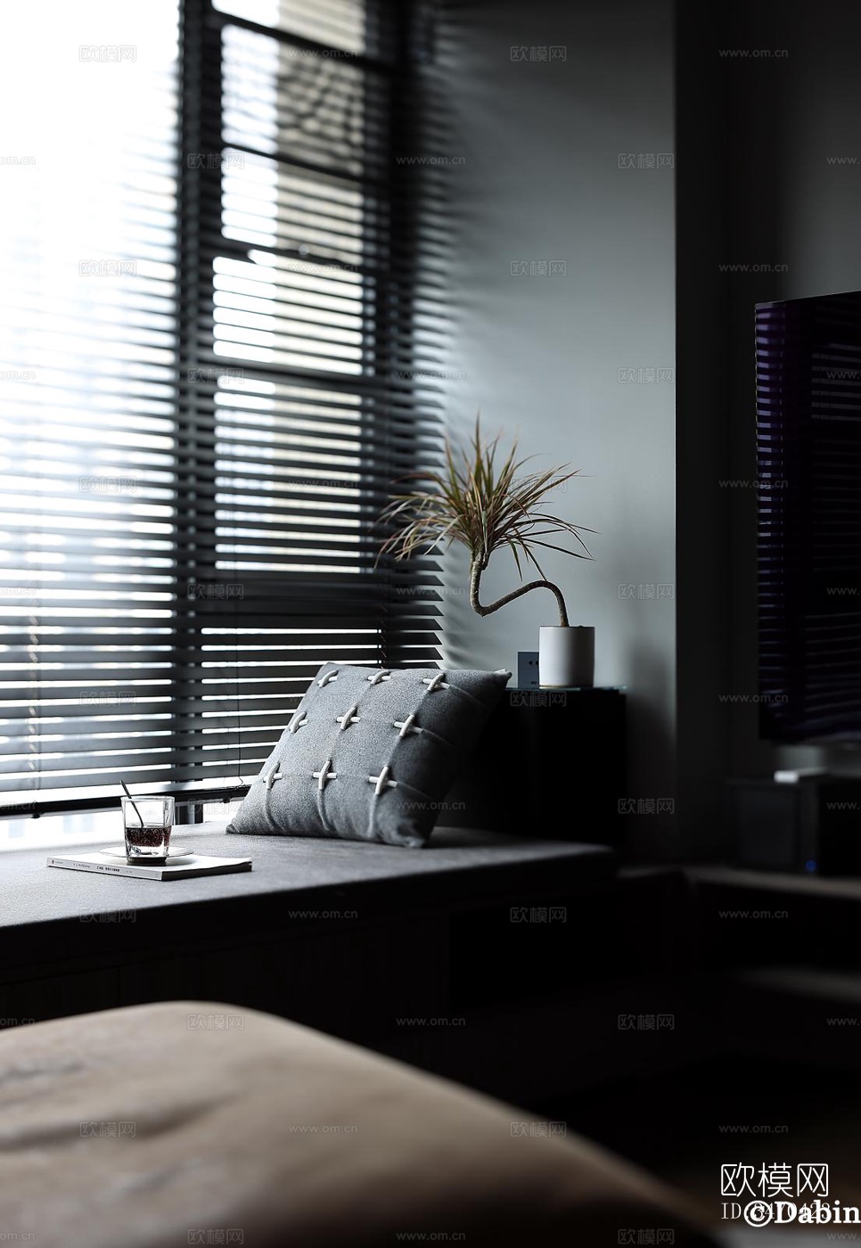 现代平层效果图下载（渲染图5）