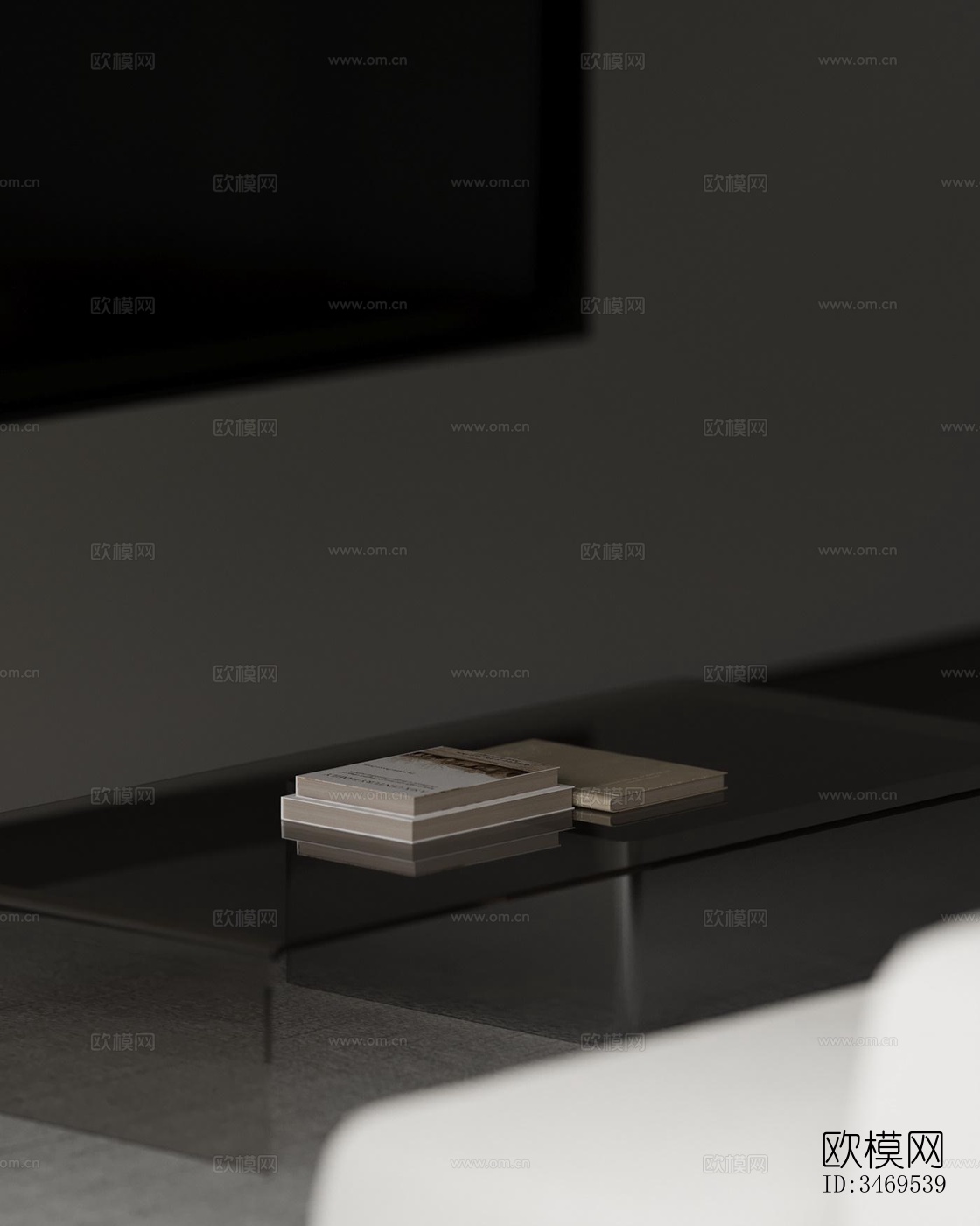 现代平层效果图下载（渲染图3）