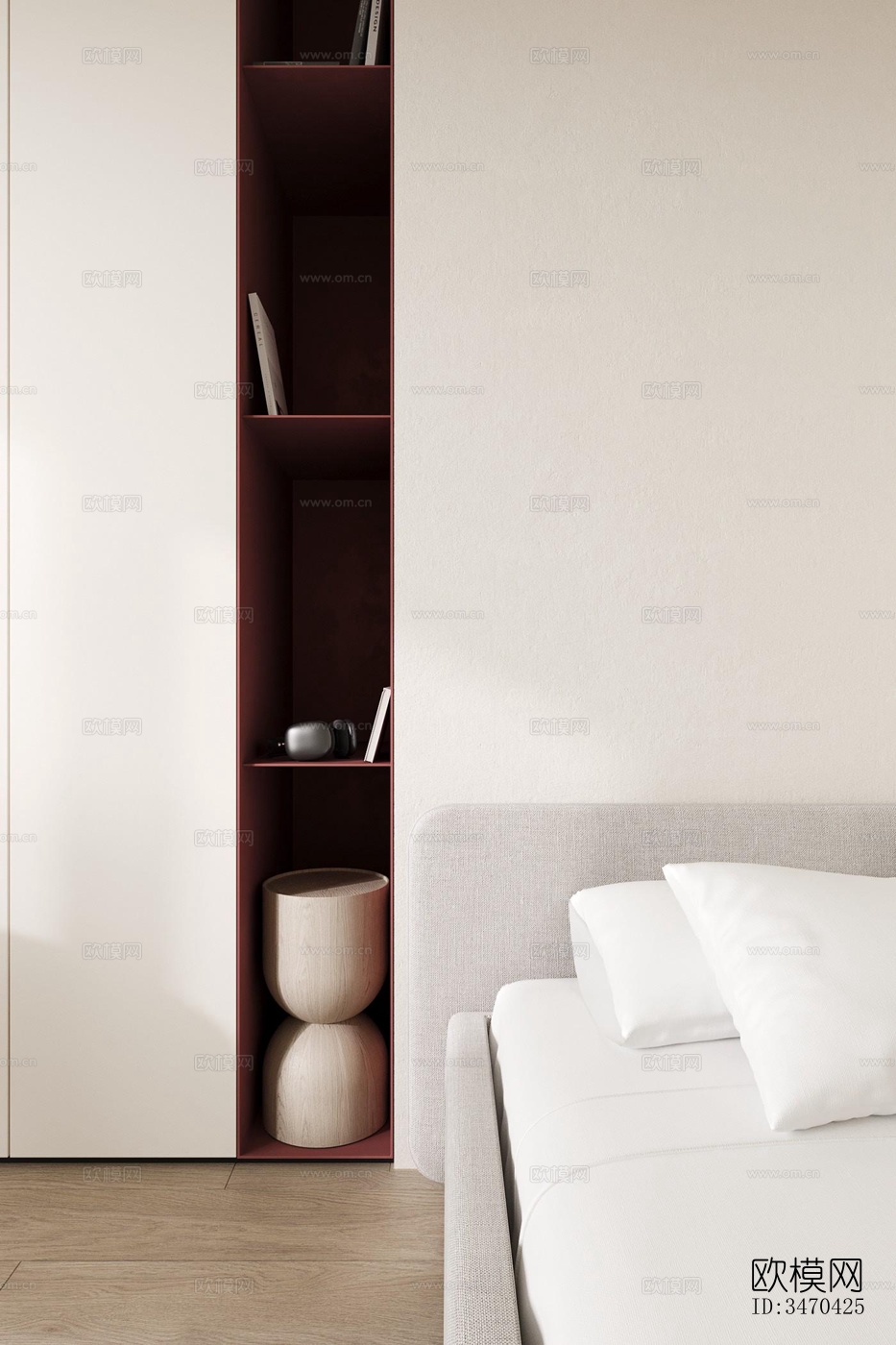 现代平层效果图下载（渲染图9）