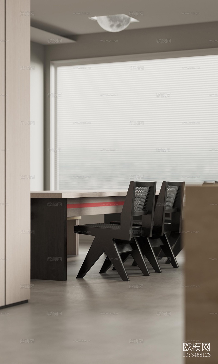 现代大平层效果图下载（渲染图10）