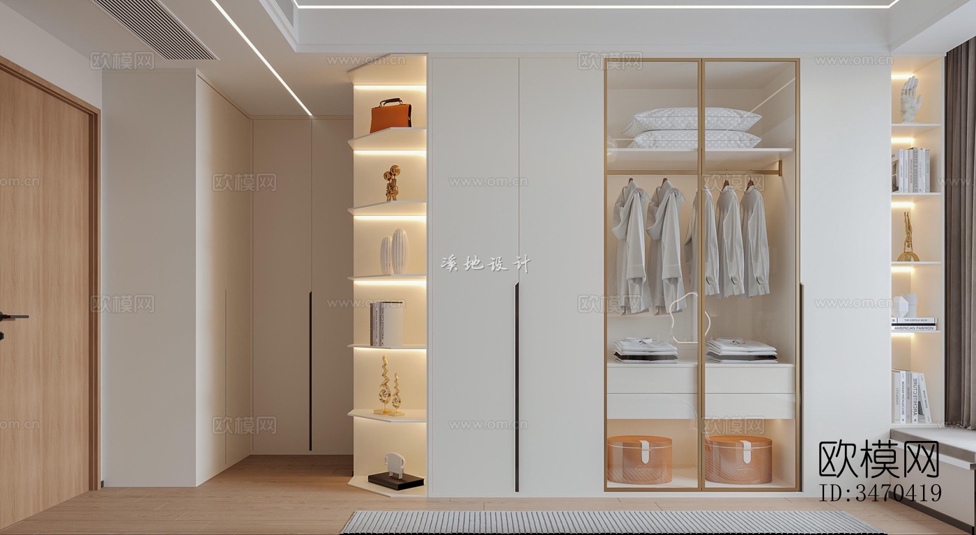 现代平层效果图下载（渲染图6）