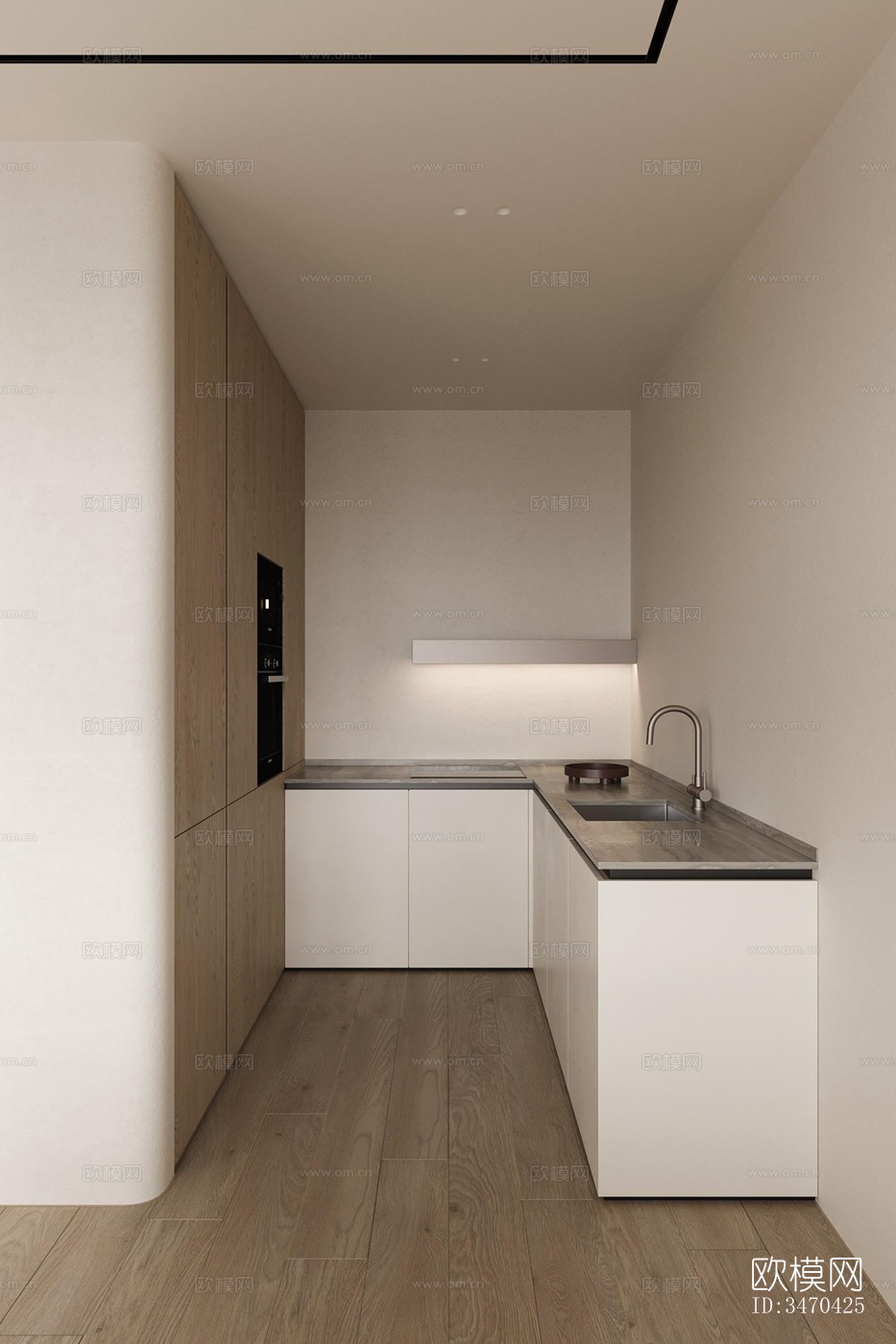 现代平层效果图下载（渲染图16）