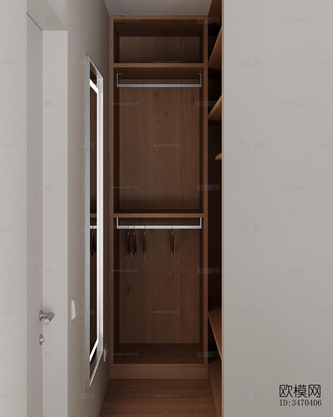 现代平层效果图下载（渲染图6）