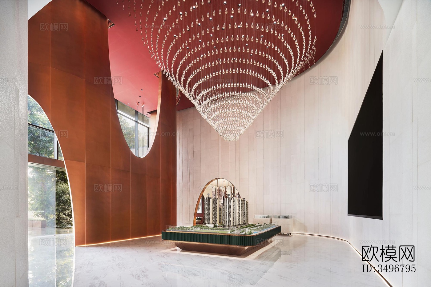 现代售楼处效果图下载（渲染图18）