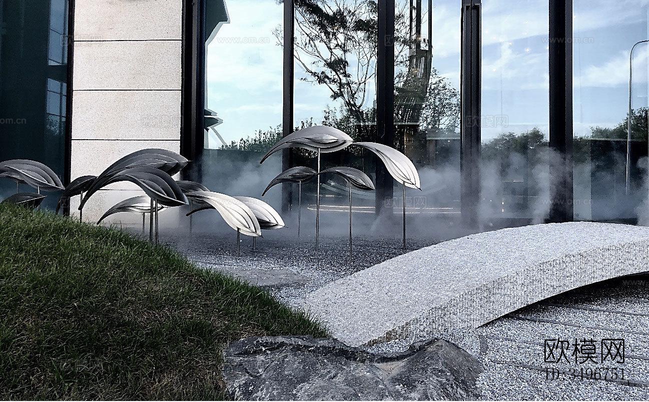 新中式售楼处效果图下载（渲染图18）