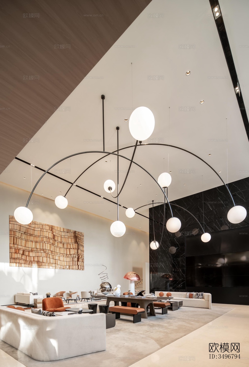 现代售楼处效果图下载（渲染图19）