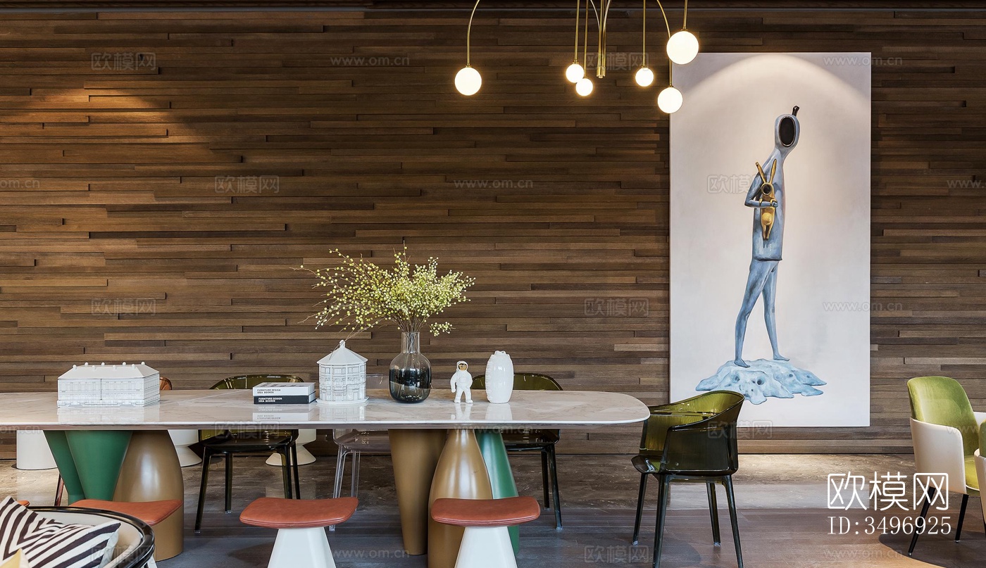 现代售楼处效果图下载（渲染图12）