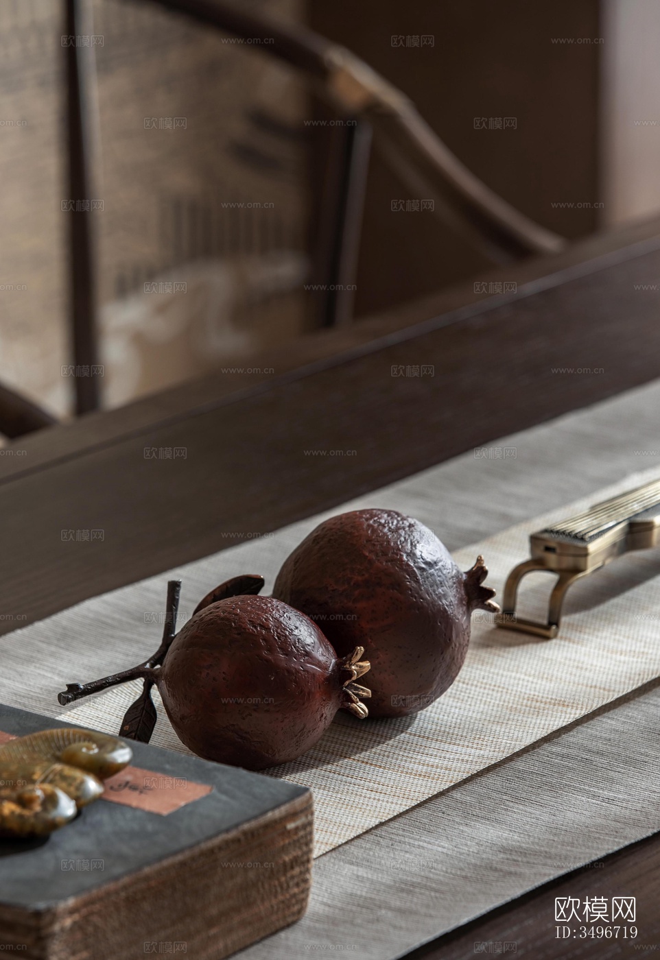 新中式售楼处效果图下载（渲染图13）