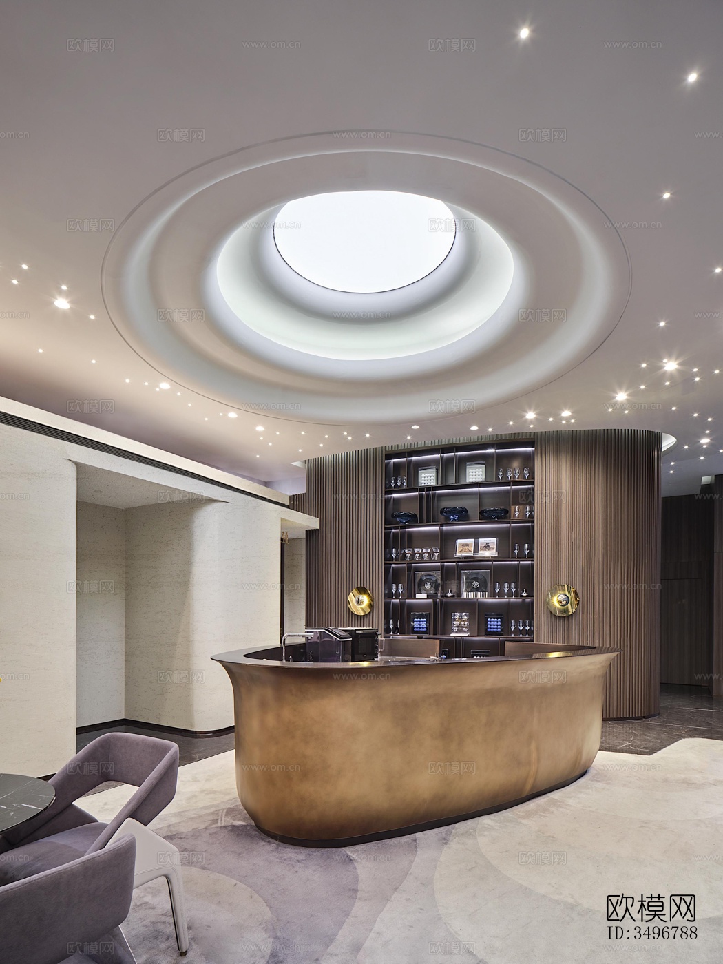 现代售楼处效果图下载（渲染图10）