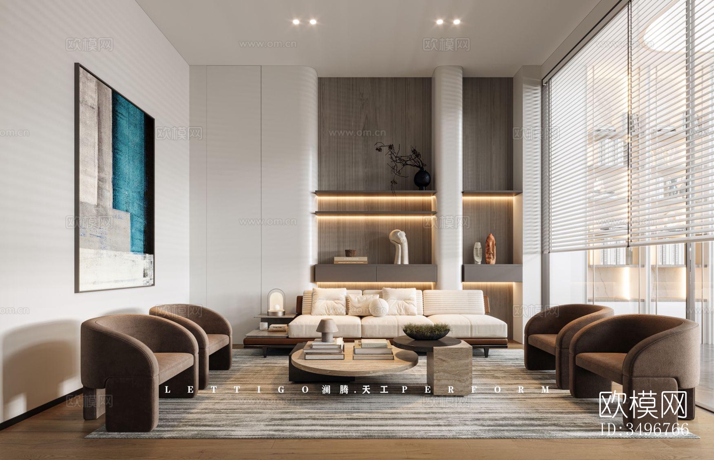 现代售楼处效果图下载（渲染图8）