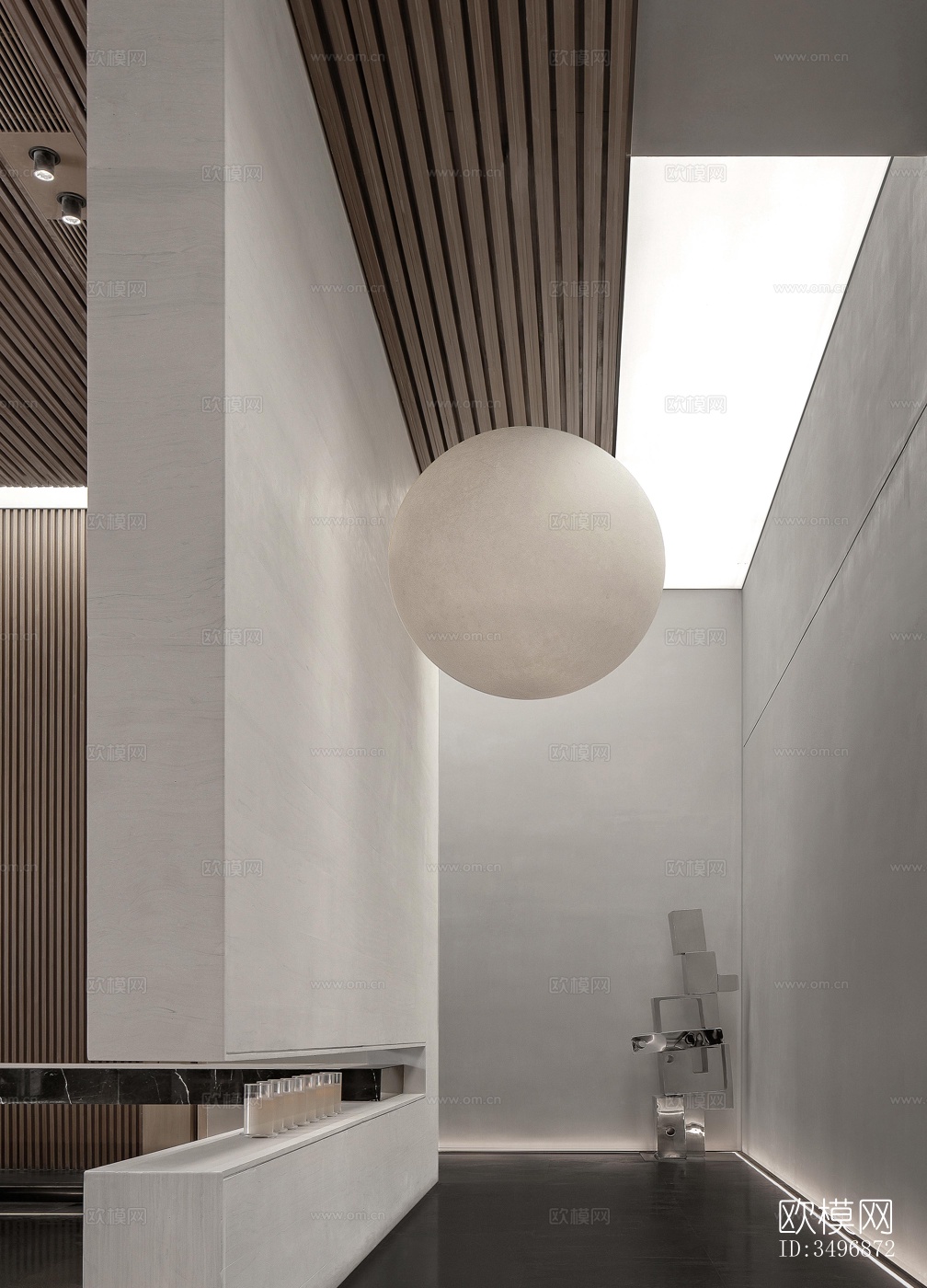 现代售楼处效果图下载（渲染图20）